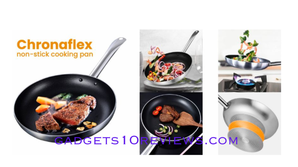 Qinux Chronaflex Resilient, versatile, and easy to clean, it elevates your cooking experience. Unleash your culinary creativity without constraints. Cook healthier, cook smarter.