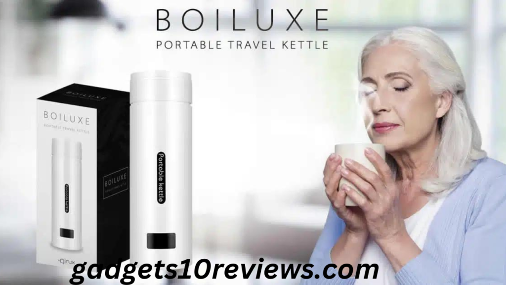 Qinux Boiluxe - Your Culinary Companion: A sleek, efficient kettle boiling water in seven minutes, keeping it hot for 12 hours. Ideal for hot drinks, baby bottles, and quick meals. Versatile, safe, and globally accessible.