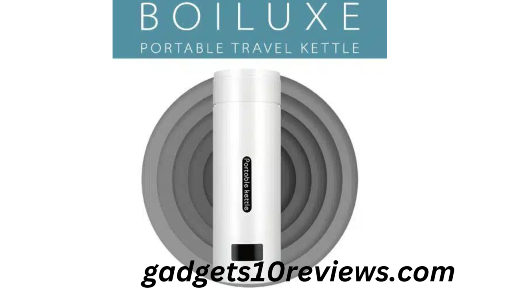 Qinux Boiluxe - Your Culinary Companion: A sleek, efficient kettle boiling water in seven minutes, keeping it hot for 12 hours.