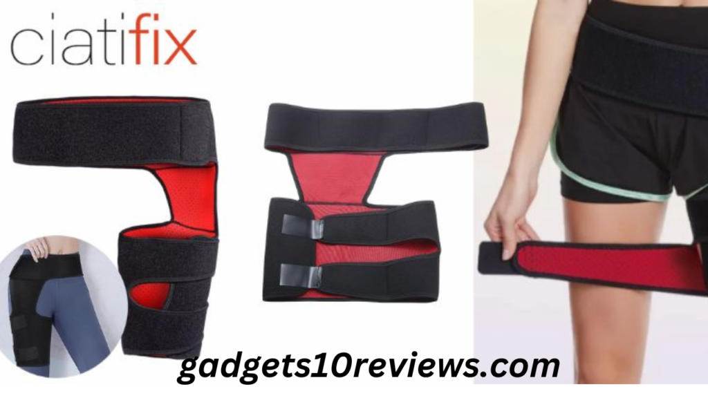 A person wearing Qinux Ciatifix lumbar belt, experiencing relief from lower back pain while engaging in daily activities.