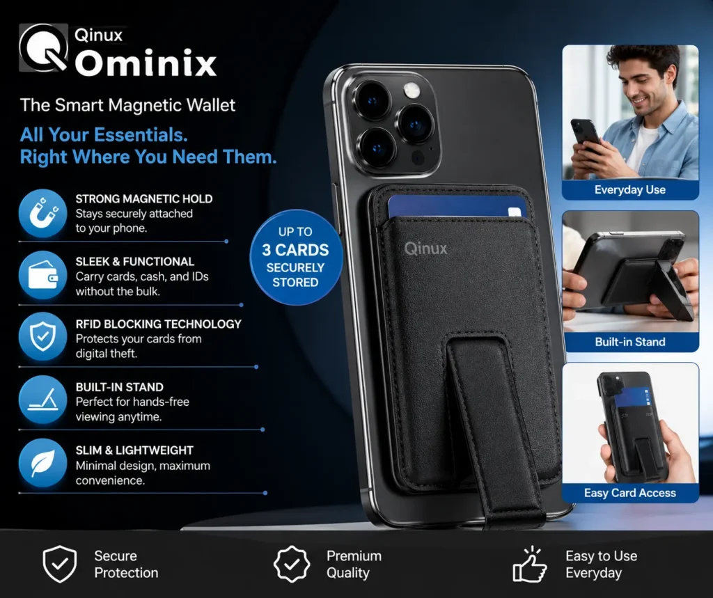 Qinux Ominix NFC Protection Wallet For With Theft Protection, Updated Reviews 2026.