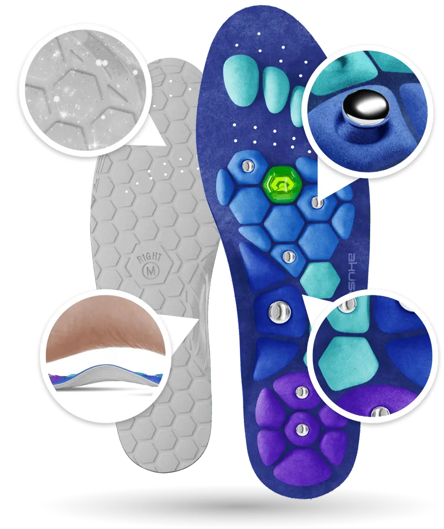 Akusoli Shoe Insoles for Pain Relief And Foot care For Relief