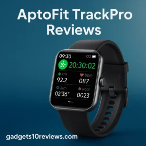 If you’re looking for a smartwatch that goes beyond fitness tracking and genuinely enhances your health management, the Aptofit TrackPro is one of the best Smartwatch.