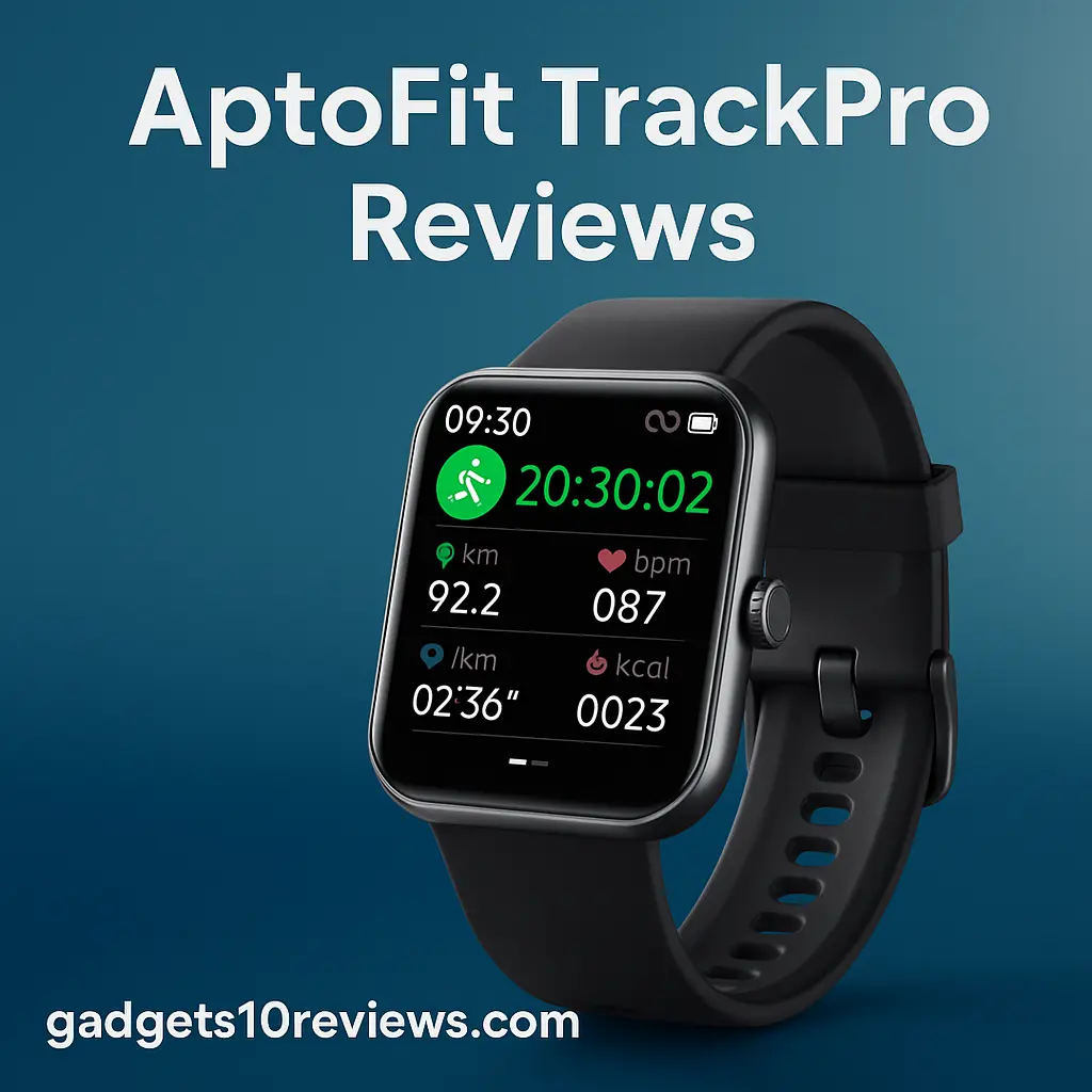 If you’re looking for a smartwatch that goes beyond fitness tracking and genuinely enhances your health management, the Aptofit TrackPro is one of the best Smartwatch.