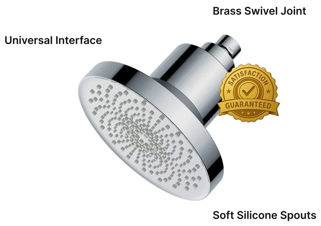 This Aqua Vital Shower Comes With 30 days Money Back Guarantee, If Your Don't Like This, You Can Return Easily With 30 days Money Back Gurantee.