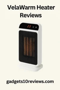 VelaWarm Heater Neat And Clean Clear Image Of This Portable Heater