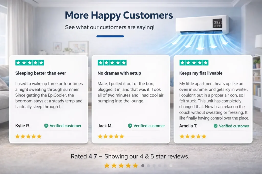 Some Real Verified Customer Feedback On EpiCooler Portable AC