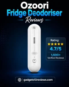 A Clean And Clear looks Of Ozoori Fridge Deodoriser Device.